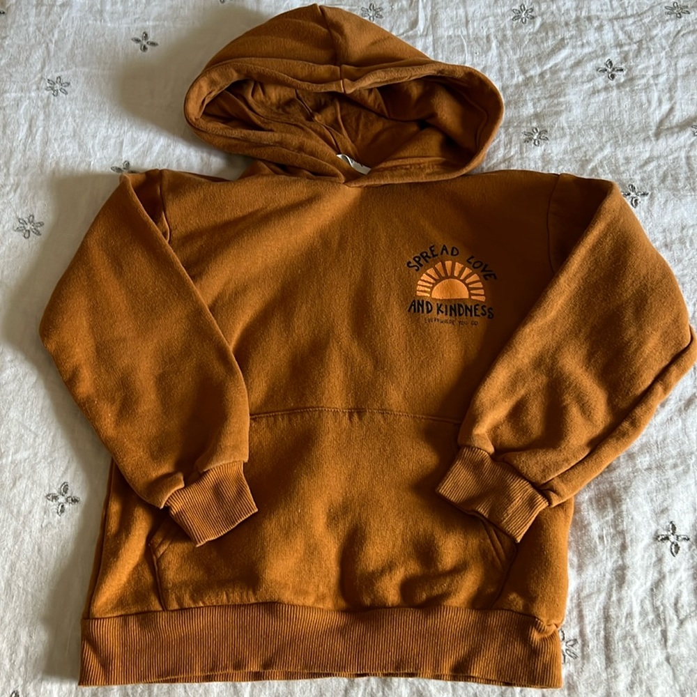 H&M kindness & love hoodie